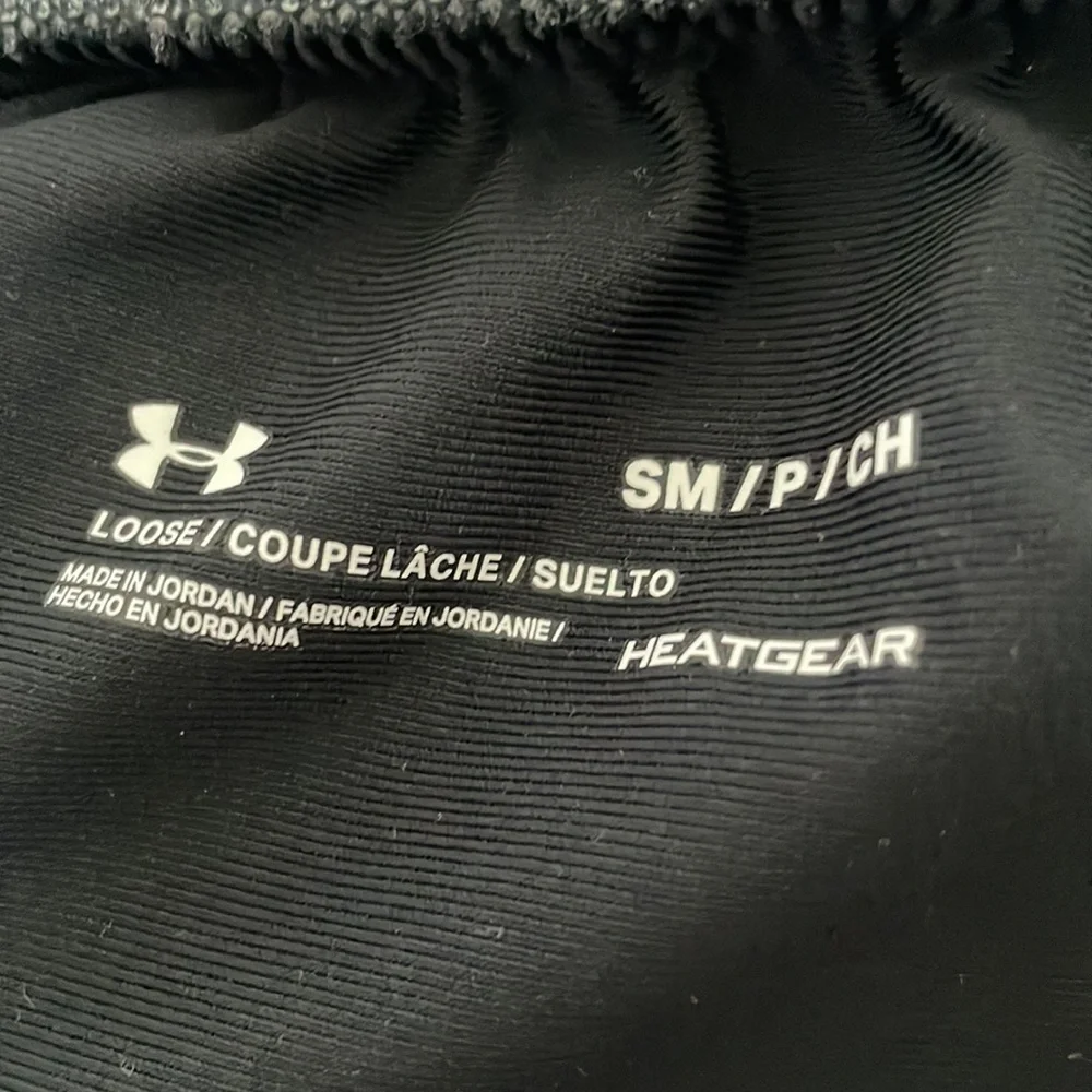 Under Armour Heat Gear Black Athletic Shorts Sz S EUC